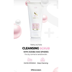 TRIPLE CLEANING SCRUB FOR NORMAL TO DRY 150ml
