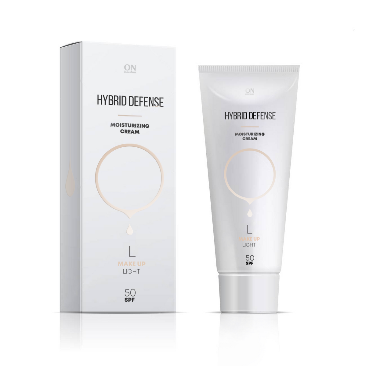 HYBRID DEFENSE SUNBLOCK SPF 50 “LIGHT” 80ml – OnmacabimUS
