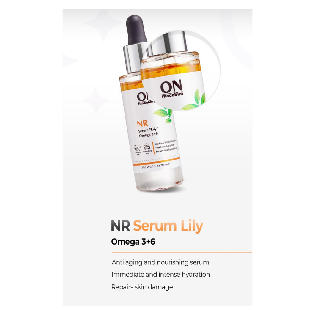 NR Lily Serum with Omega 3+6  30ml